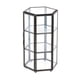 thumbnail image 4 of Terrario de cristal geométrico, caja decorativa para anillos y pendientes, hecha a mano Negro, 4 of 9