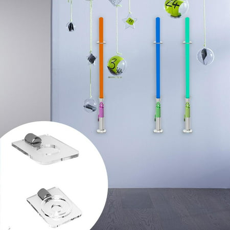 Lightsaber Wall Rack Universal Acrylic Vertical Display Stand Holder Canada - Wall Lightsaber Display
