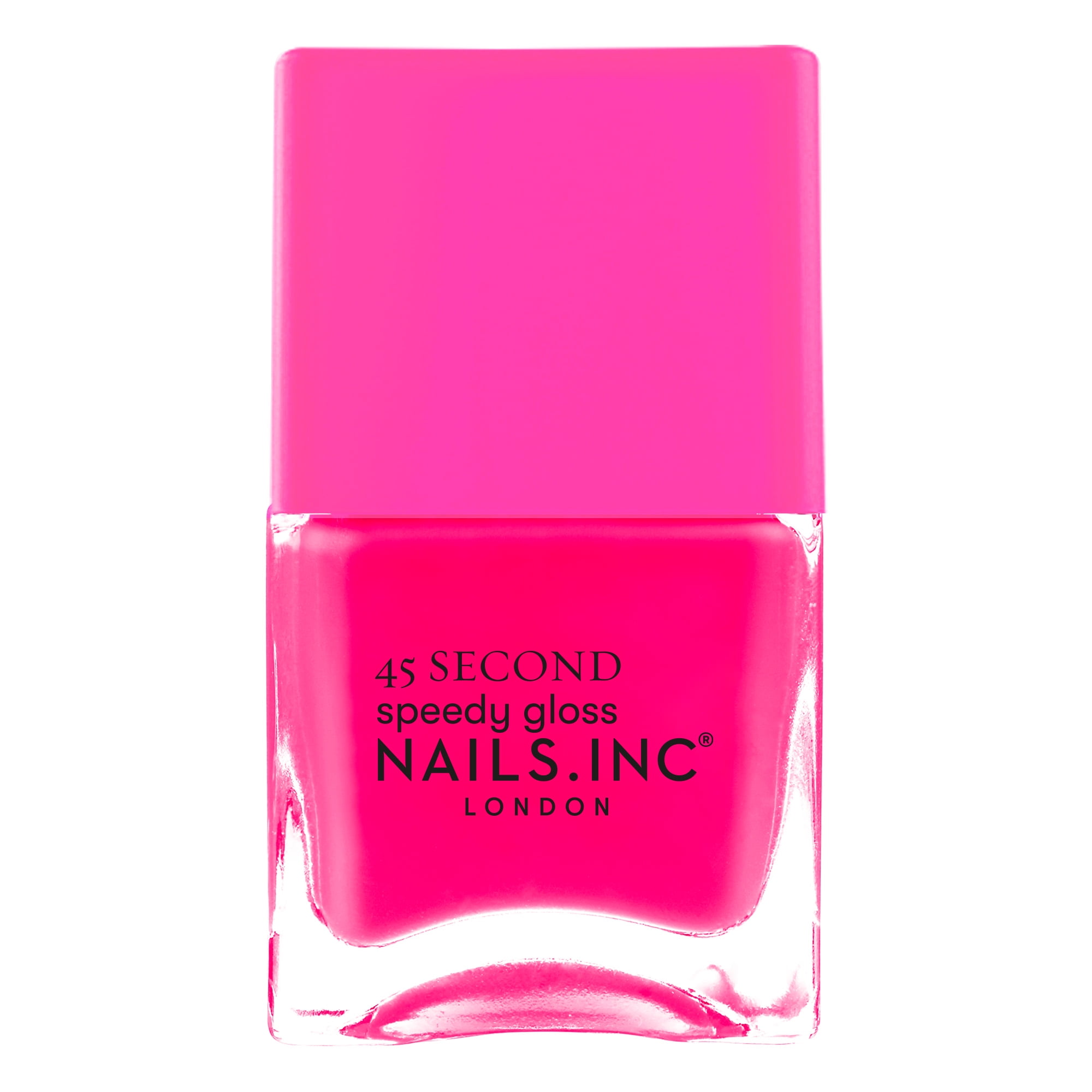 Nails.INC Quick Drying Nail Polish, Blake, Hot Pink, 0.47 fl oz