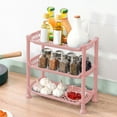 thumbnail image 6 of XGFHYJEH Storage Shelves for Kitchen, Bedroom, Bathroom, 3 Tire Plastic Shelves, Storage Shelf Rack, Storage Shelf Unit, Storage Rack, Storage Racks and Shelving for Small Spaces, 6 of 6