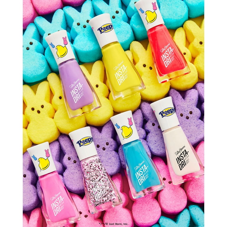 (プロフ必読)sallyクロノス ヒップアップレギンスMテラコッタ色 Sally Hansen Insta-Dri x PEEPS Nail Color, Fruit Punch, 0.31 fl oz