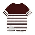 thumbnail image 5 of Piuwrlz Summer Short Tops Sleeve Shirts for Girls Red Size 4-5 Years, 5 of 5