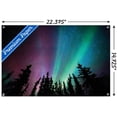 thumbnail image 4 of Aurora Borealis - Sky Wall Poster with Push Pins, 14.725" x 22.375", 4 of 6
