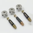 thumbnail image 4 of 100Pcs Cabinet Lock Fasteners Including Eccentric Wheel and Dowels for Practical Cabinet and Drawer Assembly, 4 of 8