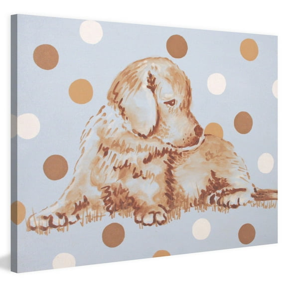 Marmont Hill "Buddy" by Reesa Qualia Painting Print on Wrapped Canvas