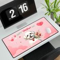 thumbnail image 3 of Happy Valentine's Day Maltese holding flowers Desk Mat Full Keyboard Mouse Pad Maltese Dog Lover Gifts Idea Large Mousepad - 3005, 3 of 5