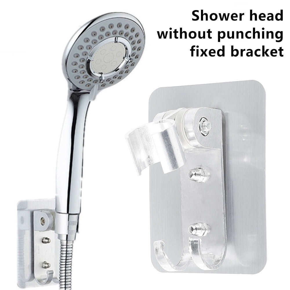 Shower Head Holder Suction Cup Handheld Showerhead Bracket Adjustable Height 