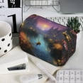 thumbnail image 7 of Sikiie Magical Bees Twilight River Print Flip Double-layer Pencil Case, All-purpose Stationery Bag for Study and Office, Zipper Design, Unisex, 7 of 7