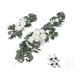 thumbnail image 2 of jifeng Wedding Arch Flowers ,Arch Fake Flower, Silk Flowers Hanging Rustic Artificial White, 2 of 4