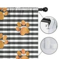 thumbnail image 4 of Blackout Kids Curtains,Paw Print Sonstripes Childrens Insulated Curtains Set Of 2,Bedroom Essentials,Toddler Room Decor 42x63in(106x160cm), 4 of 4