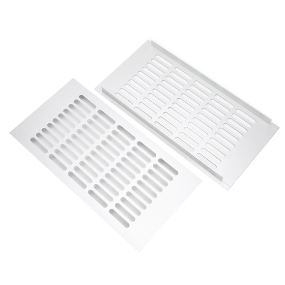 Return Air Grill Exhaust Vent Cover, Return Air Exhaust Vent Cover Smooth Aluminum Alloy Hands Protection for Clothes Cabinet