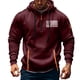 thumbnail image 1 of Xihbxyly Sudadera con Capucha y Cremallera Estampada para Hombre, Jersey Multibolsillos, Elegante Chaqueta Deportiva Informal, para Uso Diario En Otoño, Atractiva Moda de Primavera, Poliéster, Tallas, 1 of 5