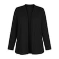 thumbnail image 3 of UQJfacai Lightweight Tunic Cardigan For Women Long Sleeve Open Front Cardigans Fall Elegant Outwear, 3 of 6