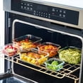 thumbnail image 4 of 24pc Set Glass Food Storage Containers Bowls with Airtight Lids Leakproof BPAFree Meal Prep Airtight Stackable Lunch Boxes Kitchen Pantry Storage Organizers Microwave Freezer Dishwasher Safe, 4 of 8