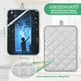thumbnail image 6 of Yayeee Pot Holders Kitchen Heat Resistant with Pocket 7"x9.8" Cotton Oven Cooking Hot Pads, Blue Butterfly, 6 of 7