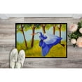 thumbnail image 2 of Carolines Treasures FHC1007JMAT Flying Blue Heron by Ferris Hotard Doormat 24x36 36"L x 24"W multicolor, 2 of 4