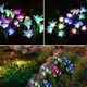 Lumières Extérieures de Jardin Solaire, 3 Pack Lampes Solaires avec 12 Fleurs de Lys, Multicolore Changeant LED Éclairage de Paysage Solaire pour Jardin, Patio – image 2 sur 5