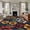 Multi, variant on 6'x9' Area Rugs, Flower Floral Indoor Outdoor Area Rug for Living Room Bedroom, Cottagecore Blooms Garden Wildflower Washable Bathroom Rugs Kitchen Floor Carpet Mats Home Decor Aesthetic
