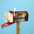 thumbnail image 6 of Bass Fish Mailbox Cover Mailbox Wraps, Waterproof Mailbox Covers Magnetic Post Box Cover Large Size 25.5"(L) x 21"(W) Garden Yard Outside Farmhouse Home Decor, 6 of 6