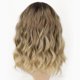 thumbnail image 4 of Peluca AISI HAIR, rizada, con flequillo, rubia degradada, sintética, 4 of 5