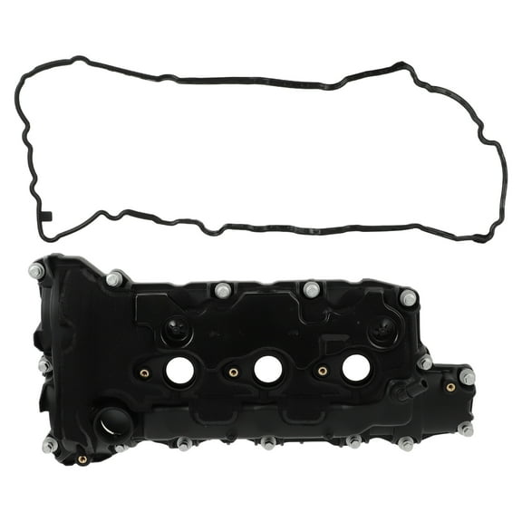 Unique Bargains Left Engine Valve Cover w/ Gasket No.12647772 for Chevrolet Camaro 3.6L 10-12