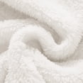 thumbnail image 6 of Outfit Suit Girls Boys Fleece Jumpsuit Romper Hooded Toddler Baby Boys Girls Color Cute Long Sleeves Ears Winter Keep Warm Jumpsuit Romper White 12 Months, 6 of 8