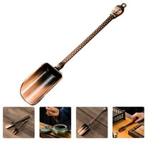 Sparsain Household Coffee Spoons Portable Tea Spoon Decorative Tea Scoop Tea Accessory