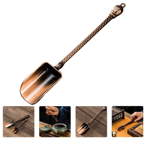 Sparsain Household Coffee Spoons Portable Tea Spoon Decorative Tea Scoop Tea Accessory