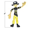 thumbnail image 3 of Set de 12 figuras piratas doblables ArtCreativity para niños, 3 of 7