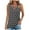Black, variant on Annhoo Sleeveless Tops for Women Crew Neck Polka Dot Keyhole Tank Tunics Casual Comfy Beach Going out Blouses