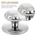 thumbnail image 5 of OUNONA 2pcs Stainless Steel Pot Lid Handles Cookware Replacement Knob Set, 5 of 8