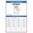 thumbnail image 4 of KIDSCOOL Girls Wide Leg Denim Pants 5-13T Ripped Heart Embroidered Jeans ,Light Blue,11-12 Years, 4 of 7