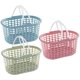 thumbnail image 3 of 3Pcs Portable Shower Caddy Tote Plastic Storage Caddy Basket with Handle Bathroom Supplies, 3 of 4