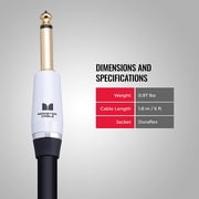 Monster Cable Prolink Studio Pro 2000 Speaker Cable - Straight to Straight 6 ft. Black