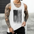 thumbnail image 3 of Eashery Vest T Shirts Men Quick-drying Tops Casual Vests for Men White Medium, 3 of 4