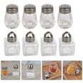 thumbnail image 3 of 10 Mini Glass Salt & Pepper Shakers - Portable for Travel & Baking, 3 of 6
