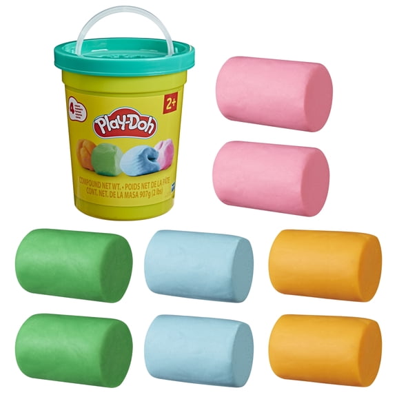 Play-Doh 2-Pound Super Can, Modern Colors, Kids Toys, Art Supplies for Kids