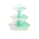 thumbnail image 4 of Soporte de 3 niveles para postres y magdalenas, soporte para postres DIY, soporte de cartón para magdalenas Verde Zulema Soporte de exhibición de postre, 4 of 8