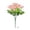 Pink, variant on Beforeyayn Country Style Artificial Green Greens PFinalic Petals,Rustic artificial greenery for DIY wreaths and garlands suitable for craft enthusiasts and florists