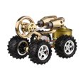thumbnail image 2 of Stirling Engine Kit Electricity Generator Hot Air Car Motor Model Physical Generator Model   with Flywheel Design Science Experiment DIY Education Toy for Teacher Adults Kids, 2 of 7