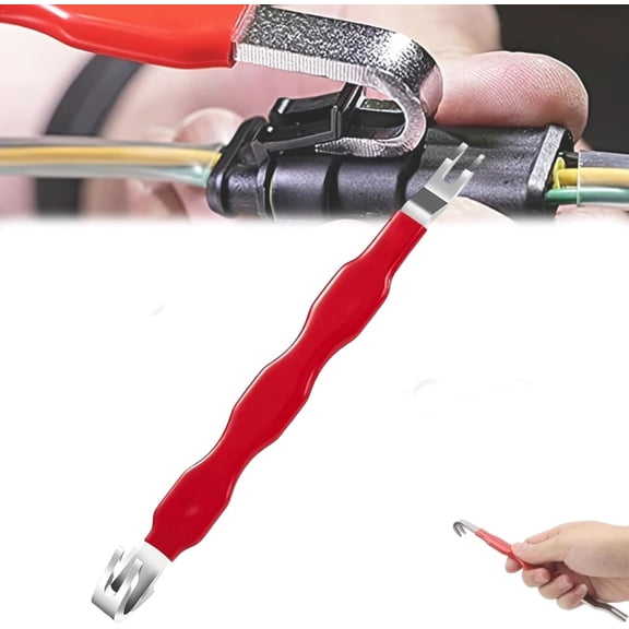 Automotive Electrical Terminal Connector Separator Removal Tool, Universal Electrical Connector Removal Tool for Cars, Trucks, and SUVs for Vehicle Wiring Systems(1pcs)