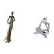 thumbnail image 5 of Figura de escritorio,Artesanía de escritorio con figuras africanas coleccionables,Figura de lector abstracto,Estatua de pensador abstracto,arte,manualidades,decoraciones,Figuras humanas, 5 of 8