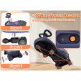 thumbnail image 3 of East doll 12V Ride on Toys with LED Screen, Electric Wiggle Car for 3-12, 2 Seater Car for Kids, Electric Car, Toddler Car, 2 Speed, Flashing Wheels, Bluetooth, Kid Ride on Car, 2.8-4.1 Mph, Purple, 3 of 9