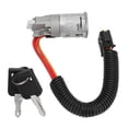 thumbnail image 2 of Juego De Llaves De Bloqueo De Encendido, Cilindro De Interruptor 7701471220 Antirrobo Resistente Al Desgaste Galvanizado Resistente Al óxido Para Automóvil Cergrey Ignition Lock Key Set, 2 of 8