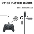 thumbnail image 3 of Nintendo Switch Charger 15V 2.6A Charger Power Charger AC Adapter for Nintendo Switch/Lite/OLED/Steam Deck,Support TV Mode,HAC-002 USB-C Fast Charger Replacement Power Supply Adapter, 3 of 7