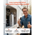 thumbnail image 4 of KFFKFF RV Water Softener, 16,000 Grain, Portable Water Softener with NPT 3/4" Fittings, Food-Grade Resin, Stainless Steel, Quick Connect, for RVs, Trailers, 4 of 9