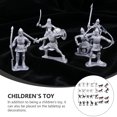 thumbnail image 4 of 56Pcs Warrior Horses Medieval Toy Soldiers Figures Mini Model Toys Gift Decor, 4 of 8