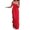 Red, variant on Women Summer Jumpsuit Backless Sleeveless Spaghetti Strap Wide Leg Loose Deep Crotch Pockets Full Length Lady Long Jumpsuit