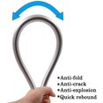 thumbnail image 6 of 1.5m PVC Bathroom Hand Held Replacement Flexible Shower Hose For Bidet sprayer Silver, 6 of 12