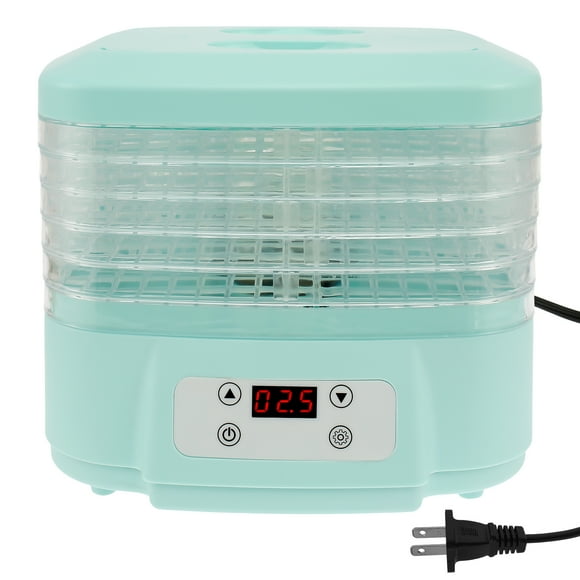 Wekvgz Food Dehydrator 6 Layers Large Capacity Food Dryer Machine Temperature Adjustable Freeze Dried Machine Quiet Freeze Dryer with Timer for Drying Fruits Meat Vegetable Jerky Pet Treat